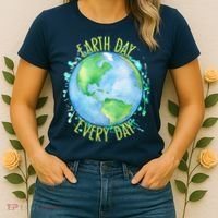 Earth Day Every Day Women's T-Shirt thumb 2