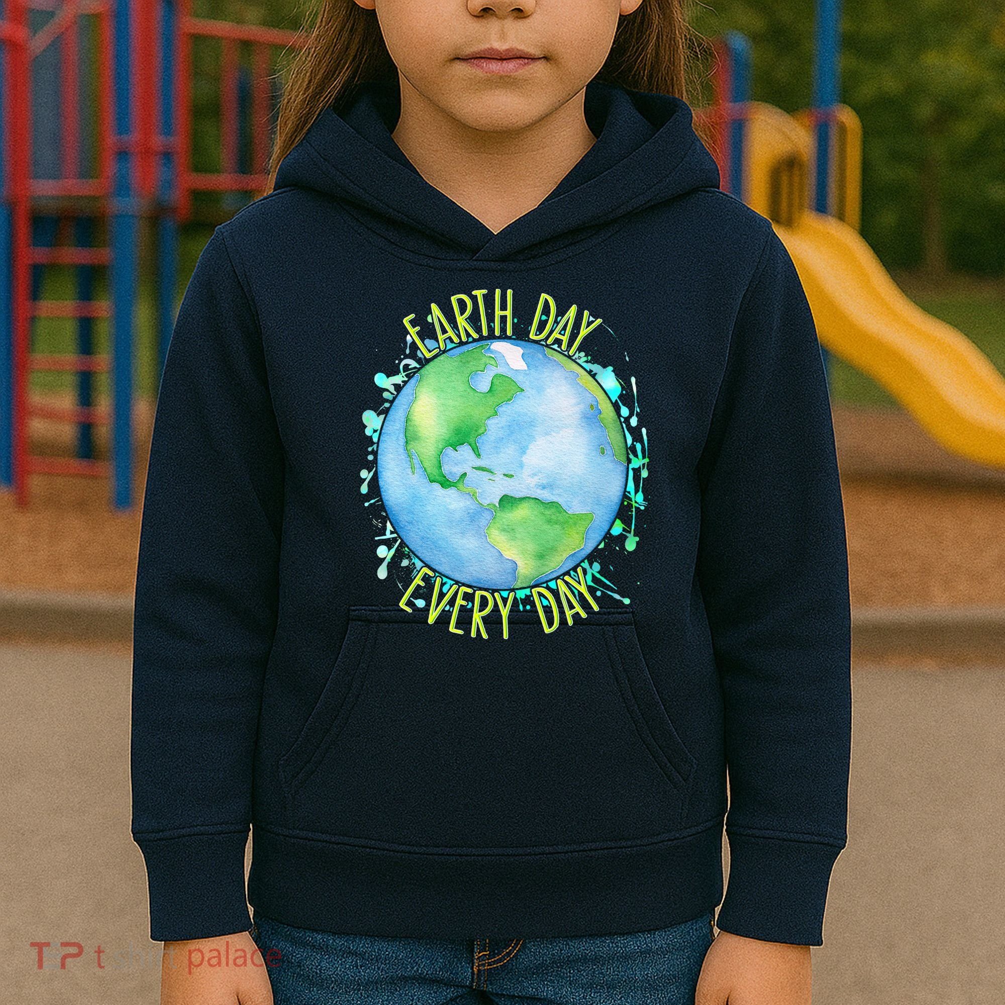 Earth Day Every Day Kids Hoodie