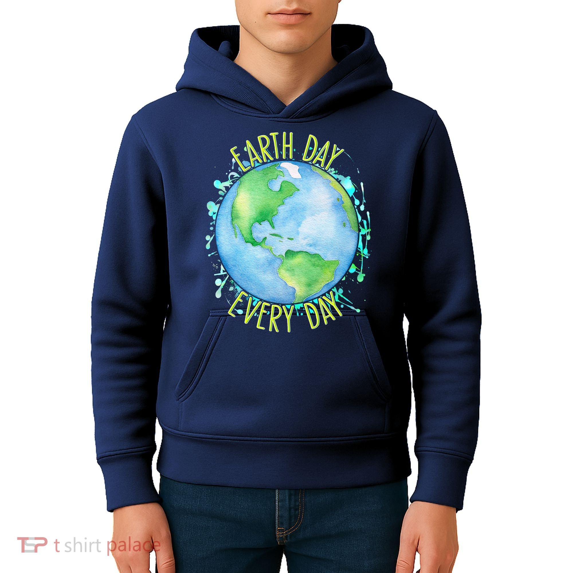 Earth Day Every Day Kids Hoodie
