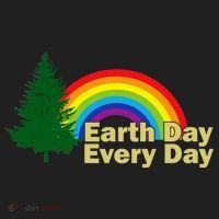 Earth Day Every Day Rainbow Tumbler thumb 3