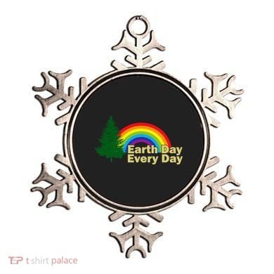 Earth Day Every Day Rainbow Ornament