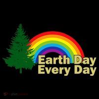 Earth Day Every Day Rainbow Ornament thumb 1