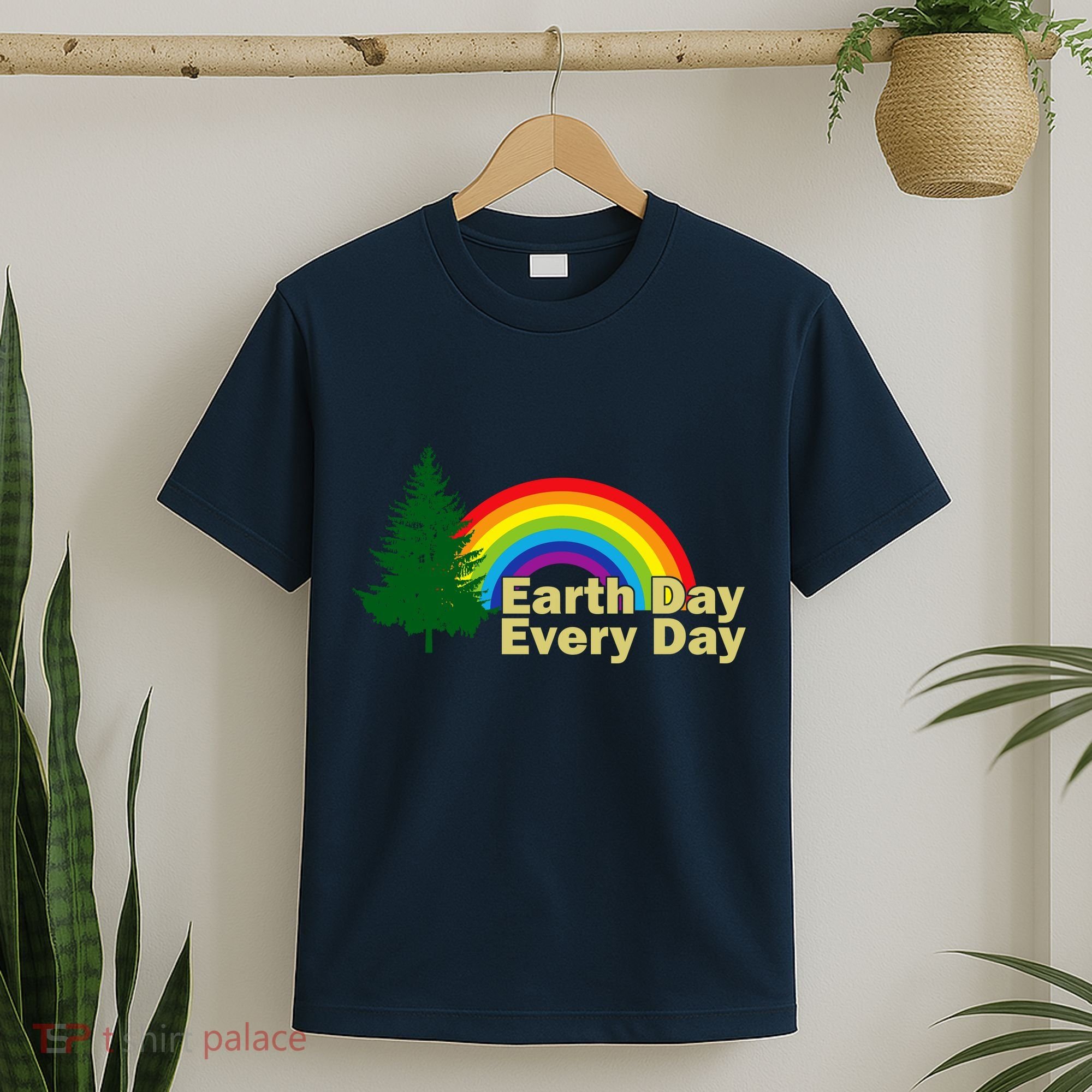Earth Day Every Day Rainbow T-Shirt
