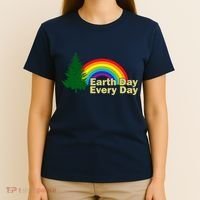Earth Day Every Day Rainbow T-Shirt thumb 4