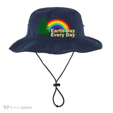 Earth Day Every Day Rainbow Bucket Hat