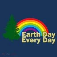 Earth Day Every Day Rainbow Bucket Hat thumb 4