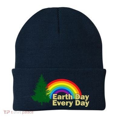 Earth Day Every Day Rainbow Beanie