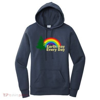 Earth Day Every Day Rainbow Women's Hoodie