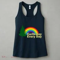 Earth Day Every Day Rainbow Women's Tank Top thumb 3