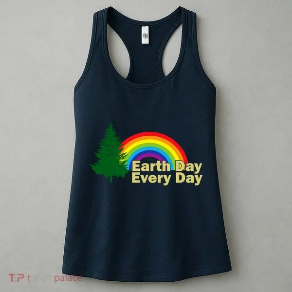 Earth Day Every Day Rainbow Women's Tank Top