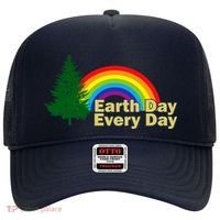 Earth Day Every Day Rainbow Hat thumb 0