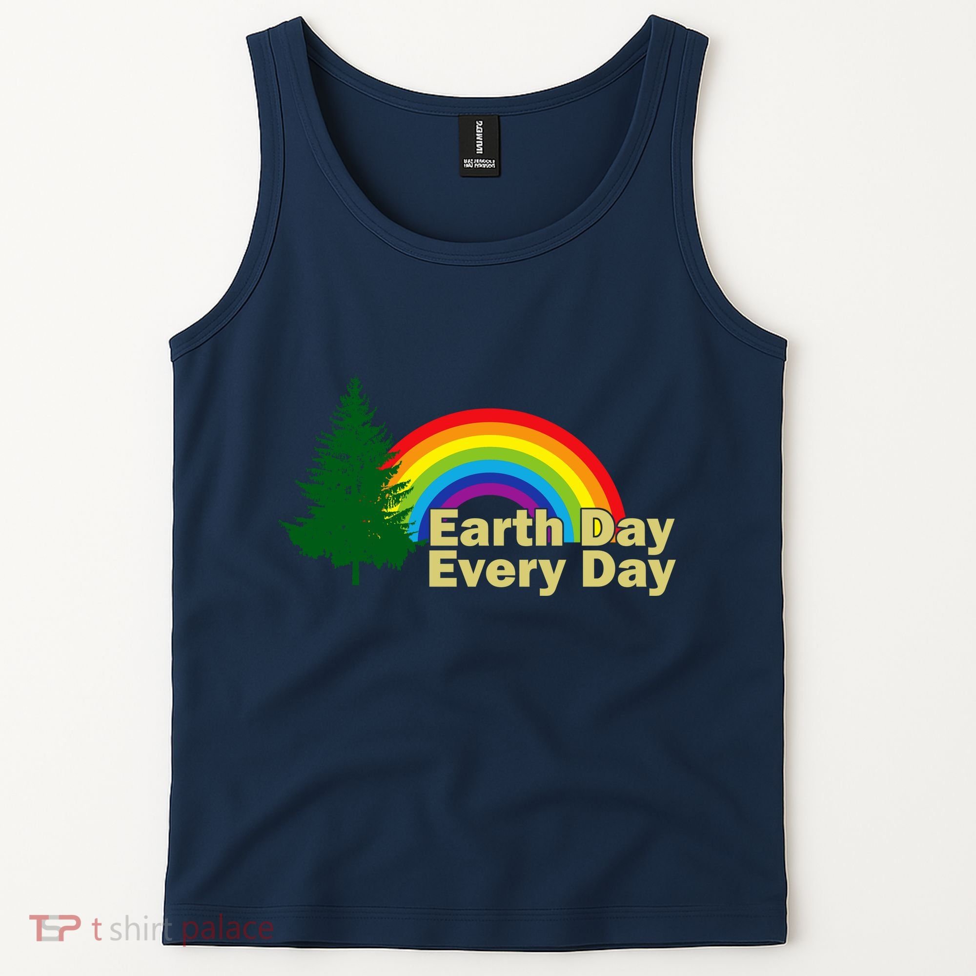 Earth Day Every Day Rainbow Tank Top