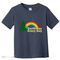 Earth Day Every Day Rainbow Toddler T-Shirt thumb 0