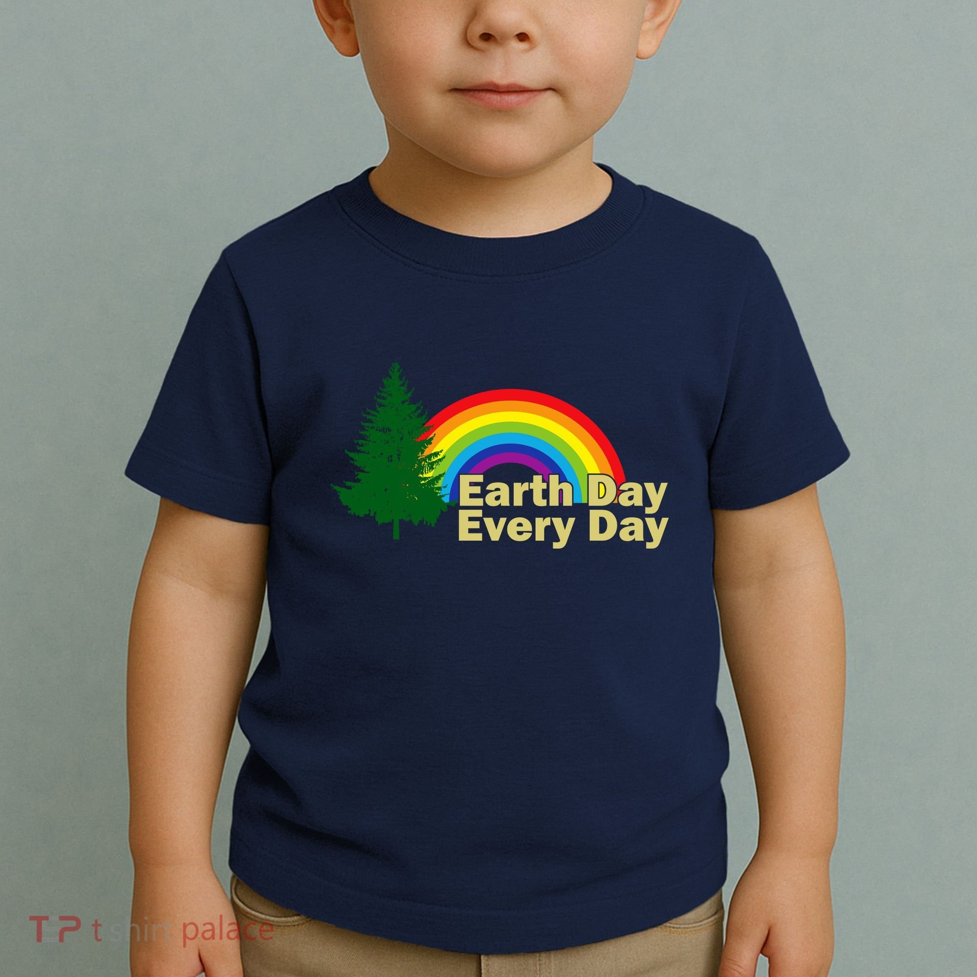 Earth Day Every Day Rainbow Toddler T-Shirt