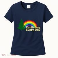 Earth Day Every Day Rainbow Women's T-Shirt thumb 0