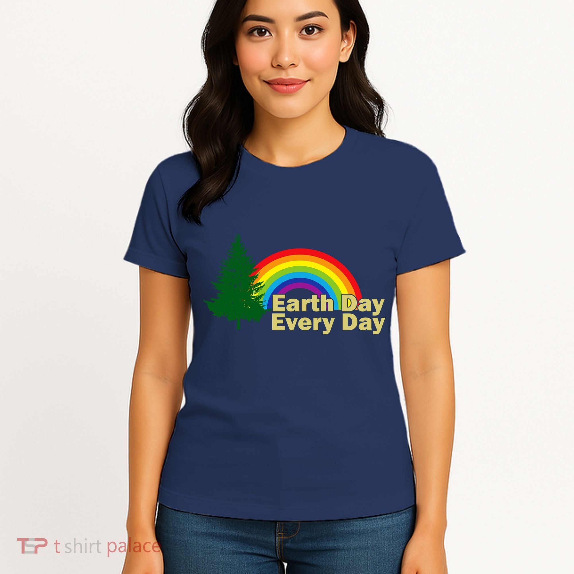 Earth Day Every Day Rainbow Women's T-Shirt