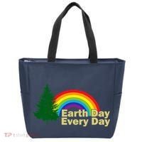 Earth Day Every Day Rainbow Tote Bag thumb 0
