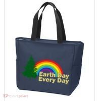 Earth Day Every Day Rainbow Tote Bag thumb 3