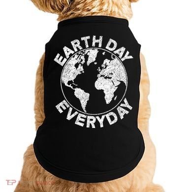 Earth Day Everyday Earth Distressed Doggie Tank