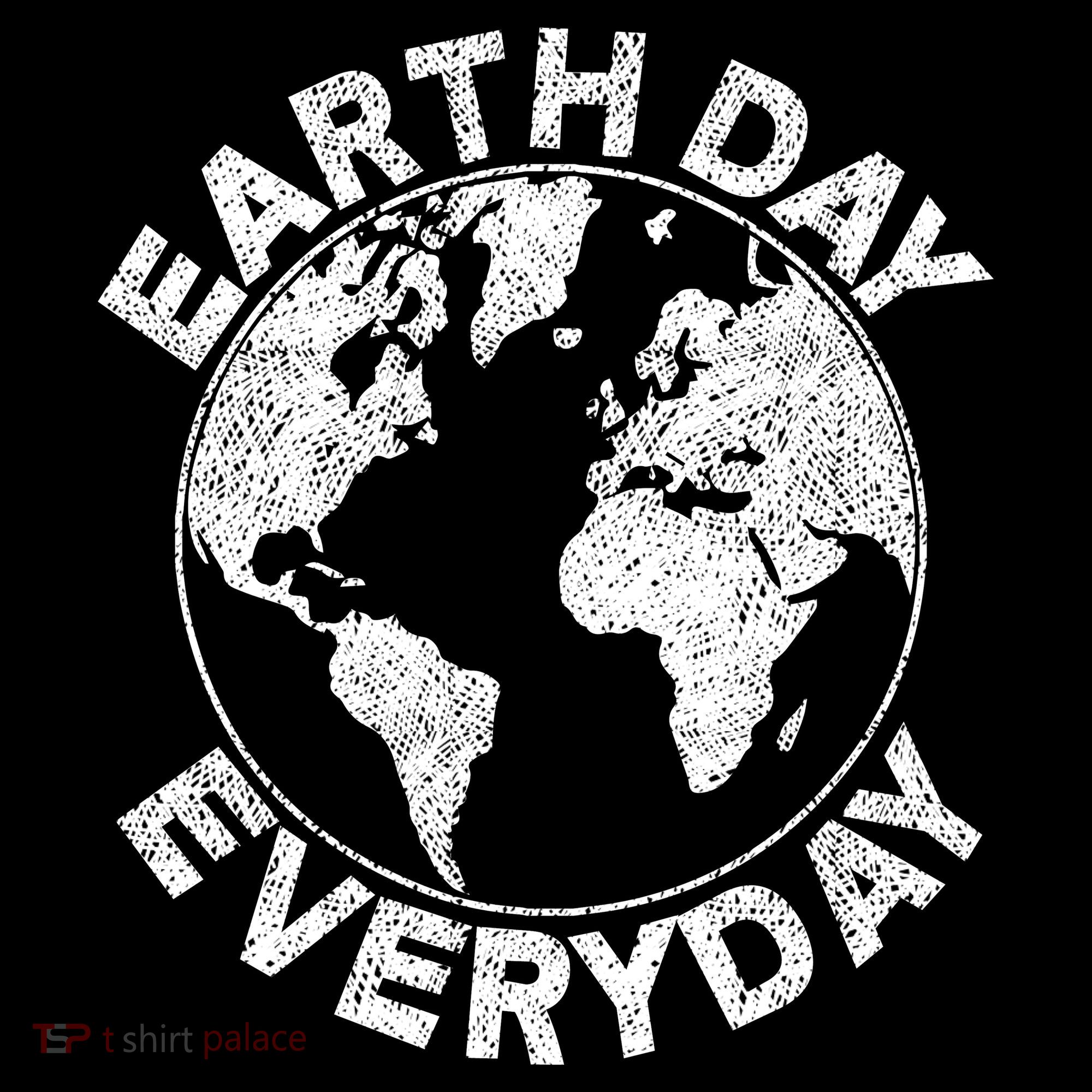 Earth Day Everyday Earth Distressed Doggie Tank