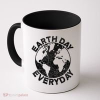 Earth Day Everyday Earth Distressed Coffee Mug thumb 0