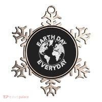 Earth Day Everyday Earth Distressed Ornament thumb 0
