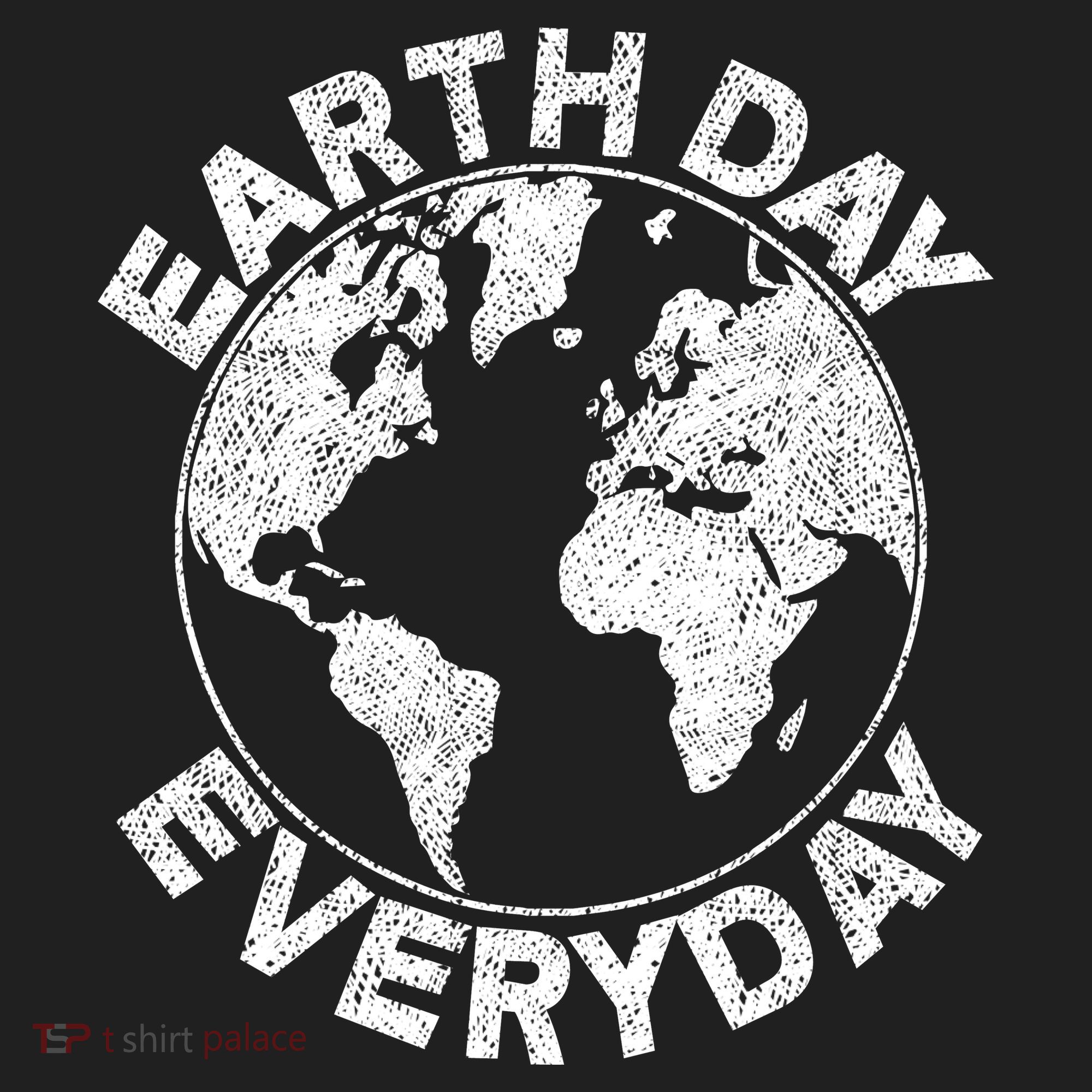 Earth Day Everyday Earth Distressed Hat