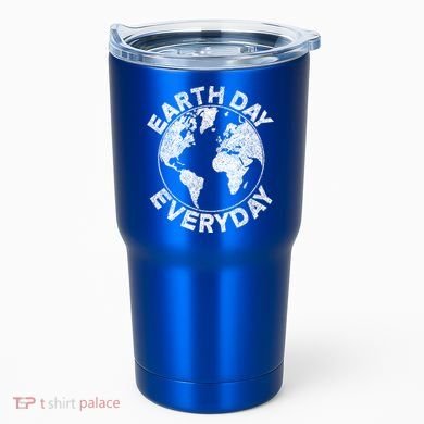 Earth Day Everyday Earth Distressed Tumbler
