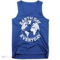 Earth Day Everyday Earth Distressed Tank Top thumb 0
