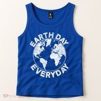 Earth Day Everyday Earth Distressed Tank Top thumb 2