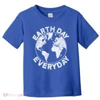 Earth Day Everyday Earth Distressed Toddler T-Shirt thumb 0