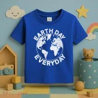 Earth Day Everyday Earth Distressed Toddler T-Shirt thumb 3