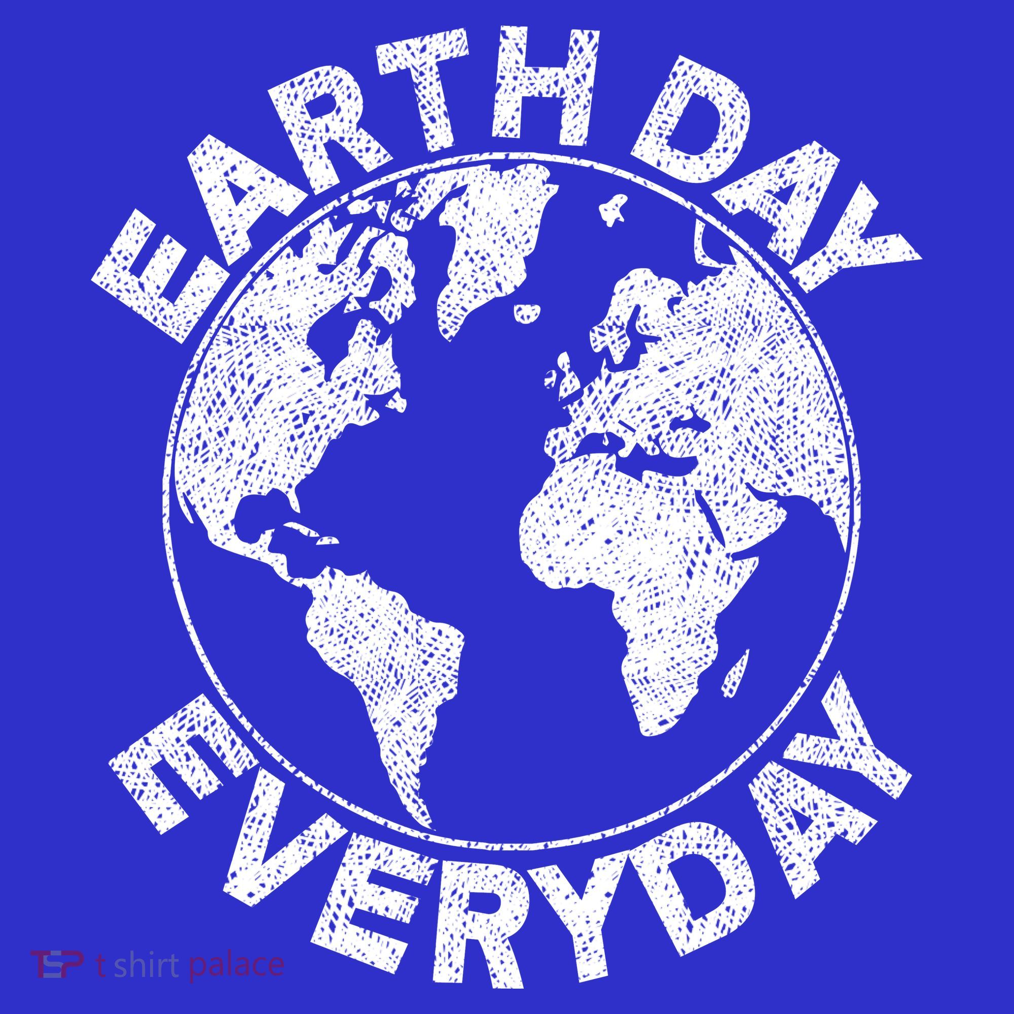 Earth Day Everyday Earth Distressed Toddler T-Shirt