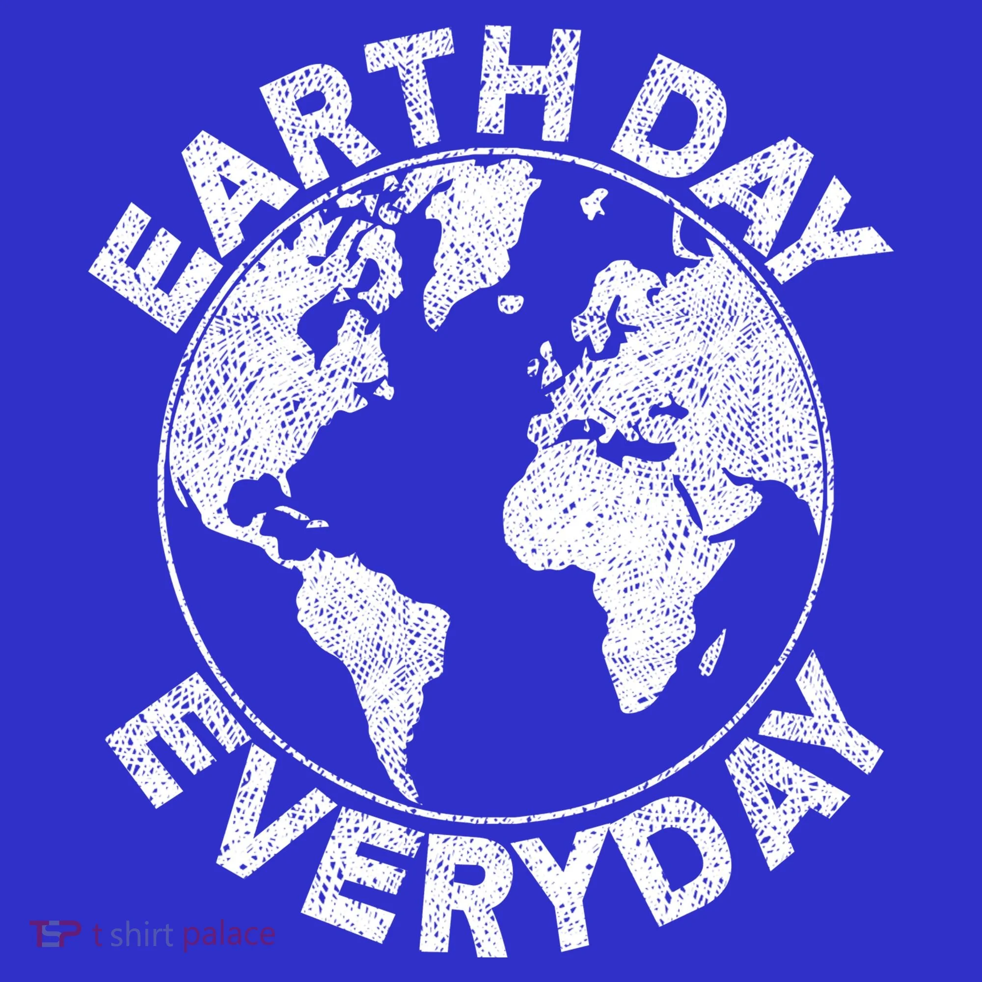 Earth Day Everyday Earth Distressed Toddler T-Shirt