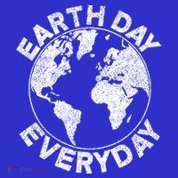Earth Day Everyday Earth Distressed Kids Hoodie thumb 5