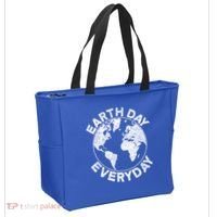 Earth Day Everyday Earth Distressed Tote Bag thumb 2