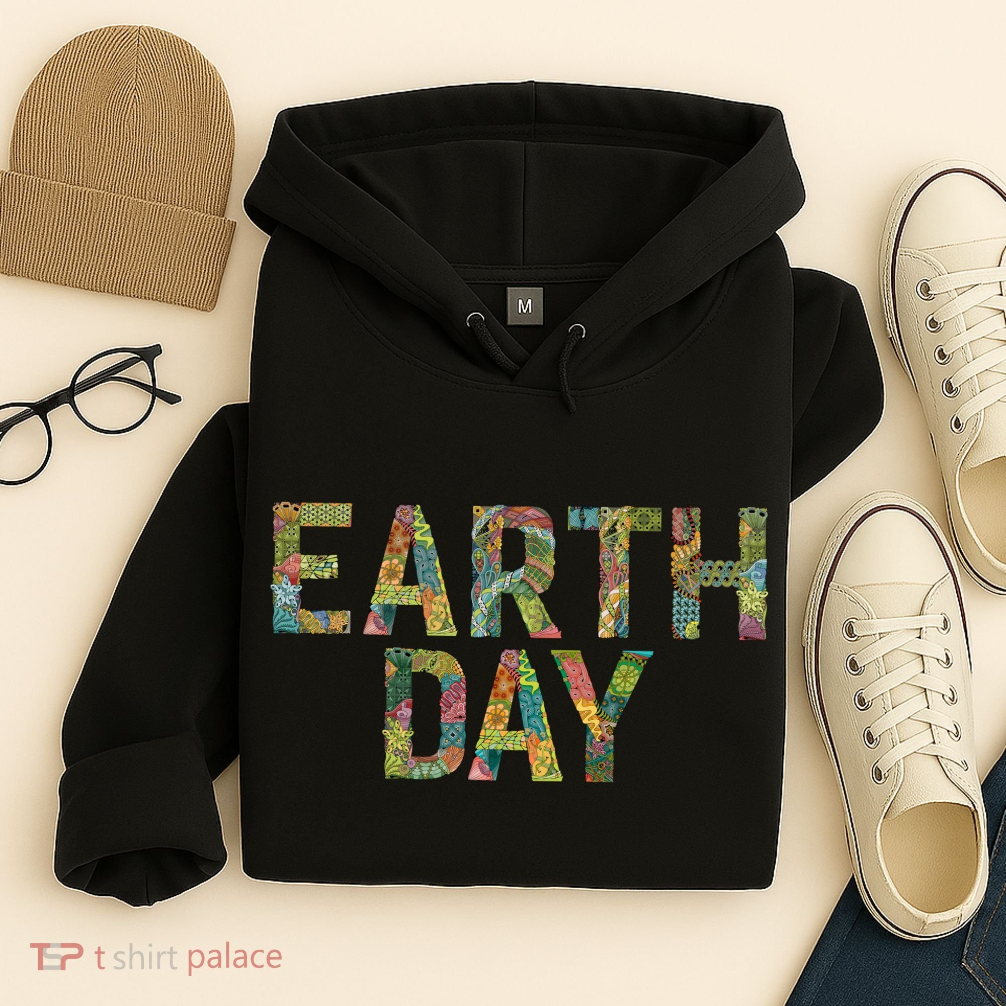 Earth Day Logo Hoodie