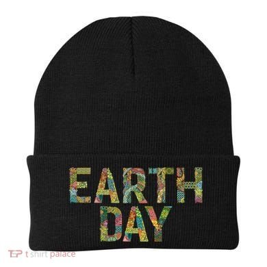 Earth Day Logo Beanie