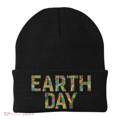 Earth Day Logo Beanie