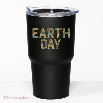Earth Day Logo Tumbler