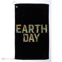 Earth Day Logo Golf Towel thumb 0