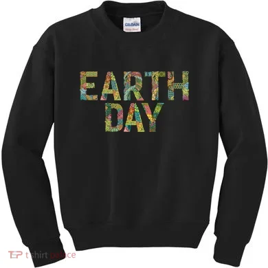 Earth Day Logo Kids Sweatshirt
