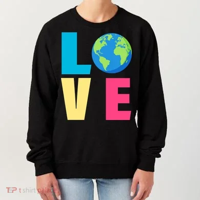 Earth Day Love Women's Sweatshirt