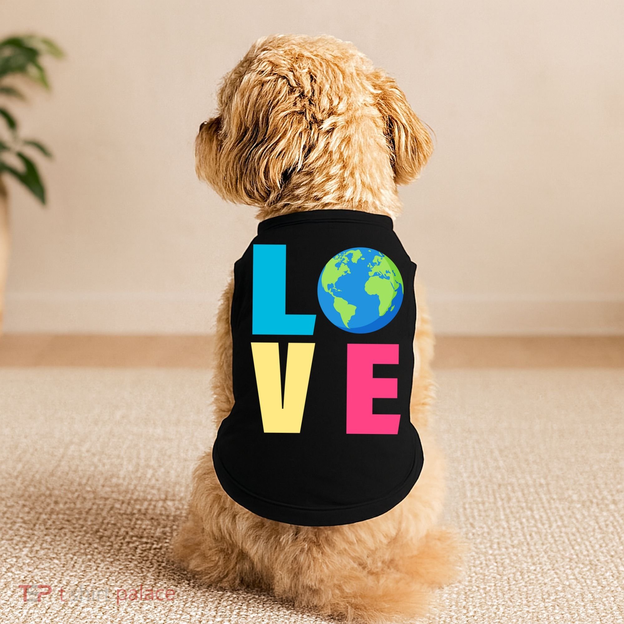 Earth Day Love Doggie Tank
