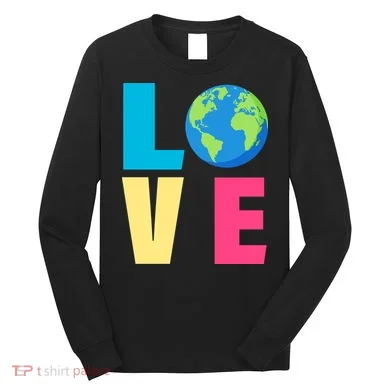 Earth Day Love Long Sleeve Shirt