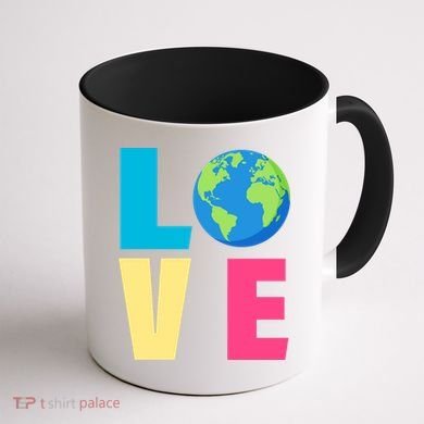 Earth Day Love Coffee Mug back