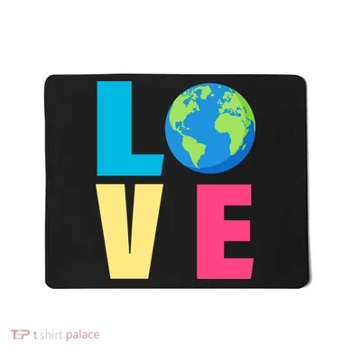 Earth Day Love Mousepad