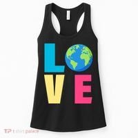 Earth Day Love Women's Tank Top thumb 0