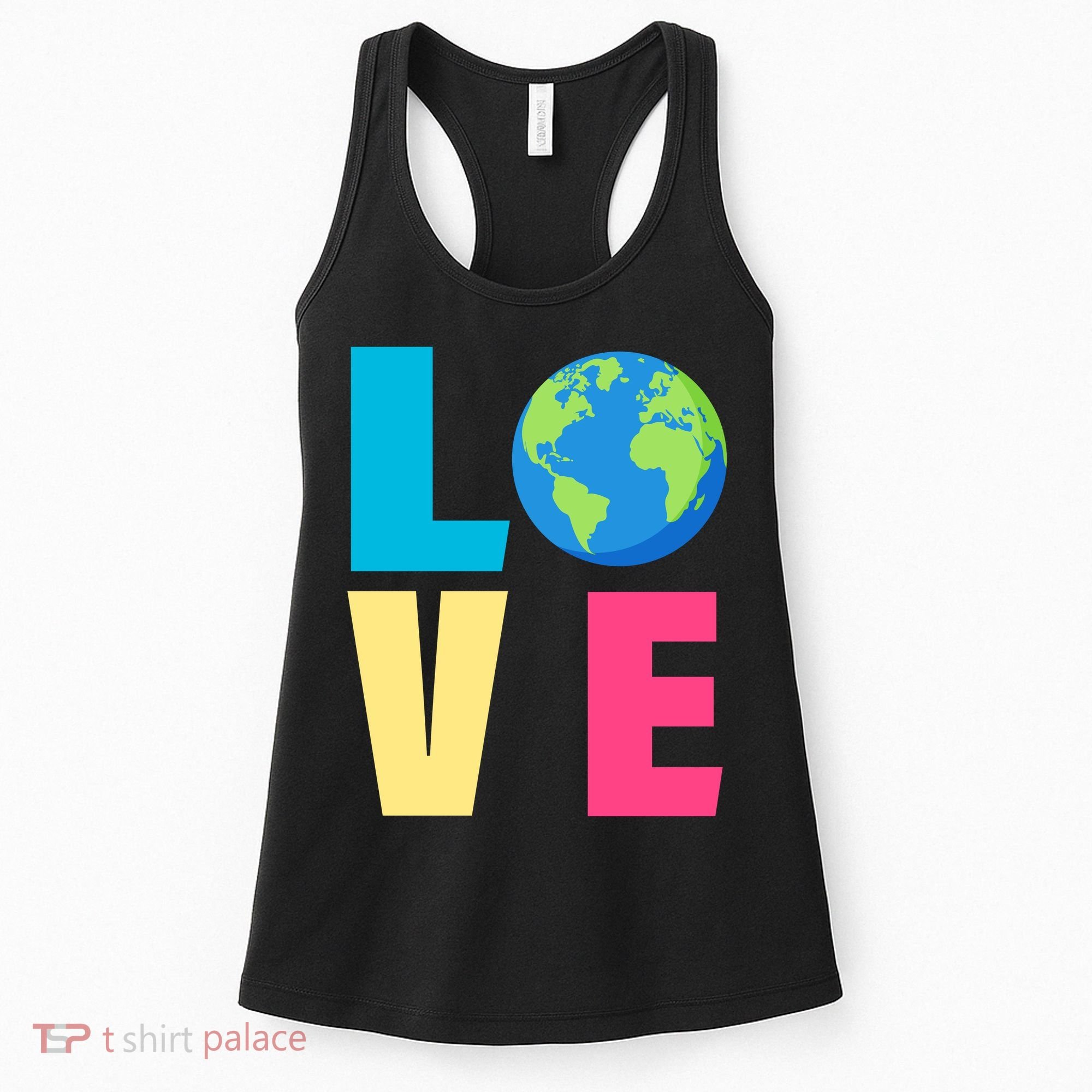 Earth Day Love Women's Tank Top