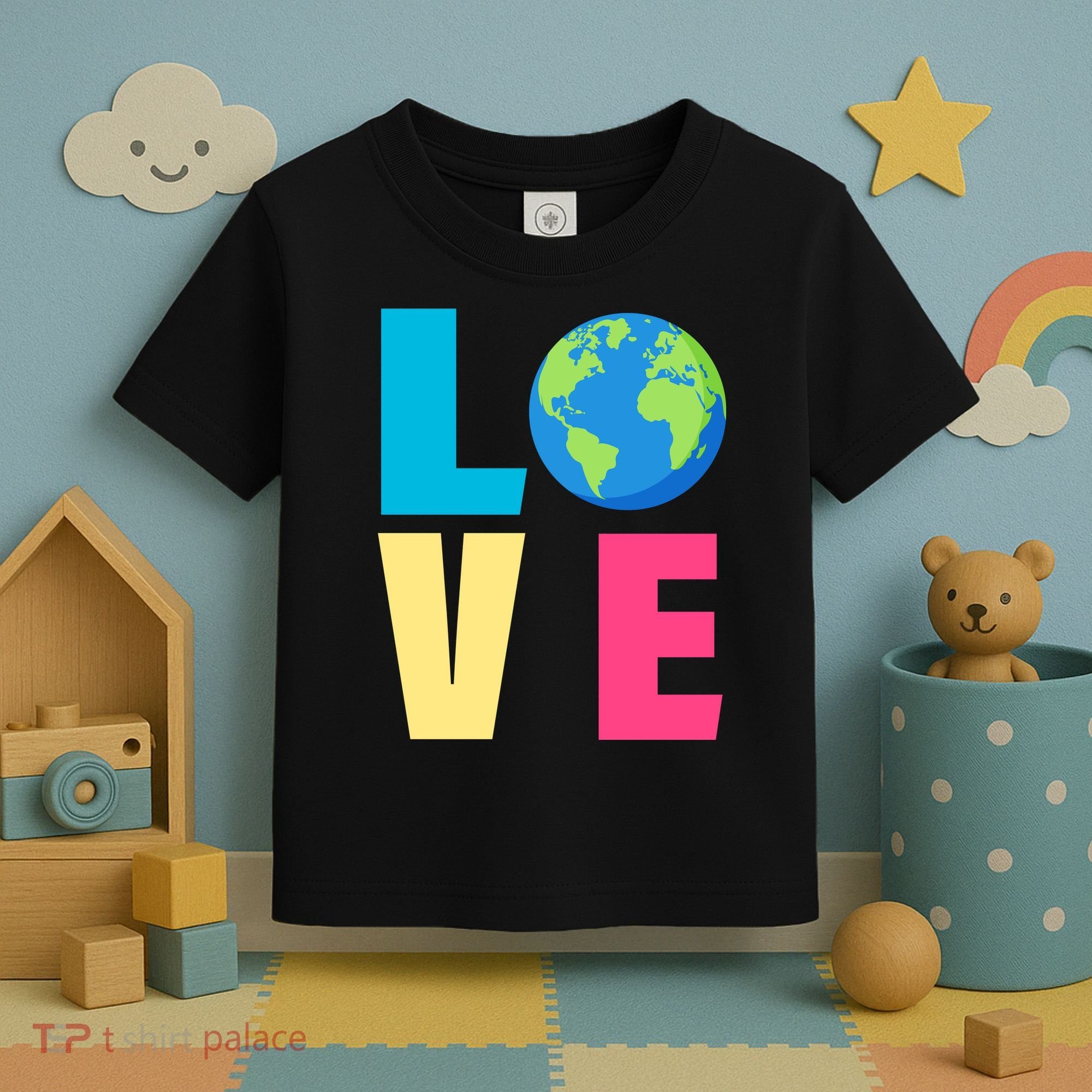 Earth Day Love Toddler T-Shirt